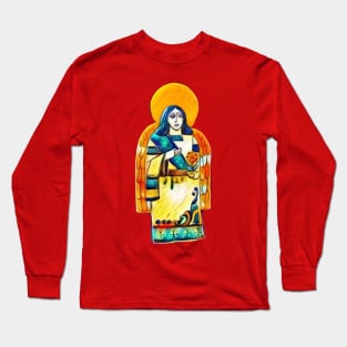 The Angel christmas decor Long Sleeve T-Shirt